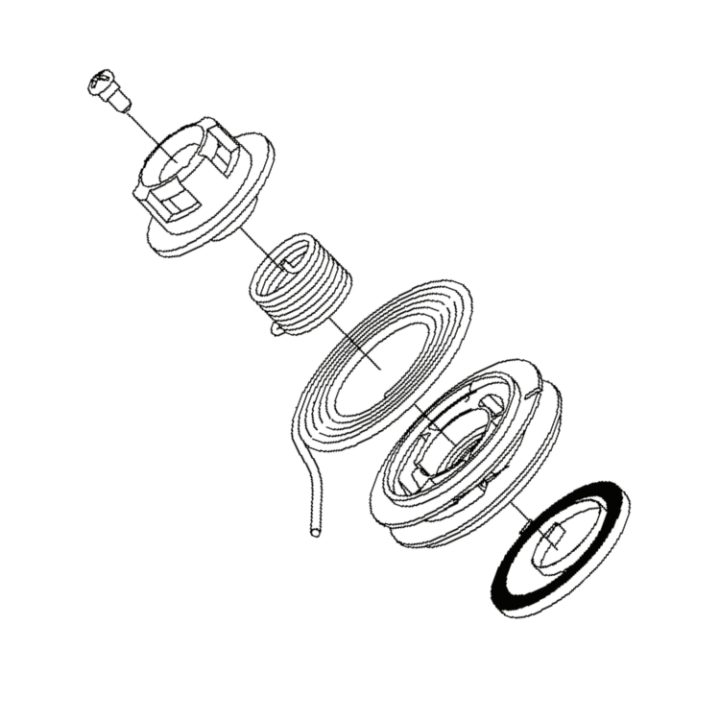 Starter i gruppen Reservdelar Röjsågar / Röjsågar Husqvarna 100-serie / Reservdelar Husqvarna 131R hos Motorsågsbutiken (5978927-01)