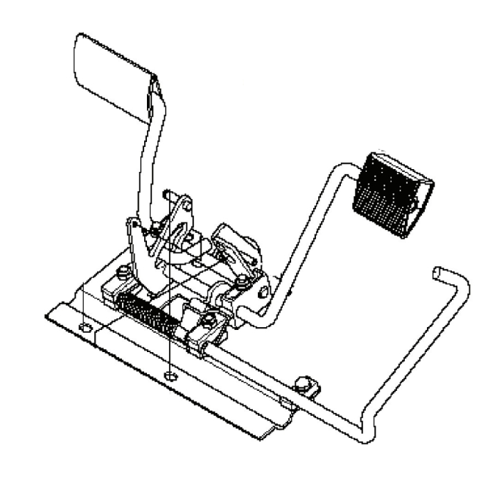 Pedal Plate Assy With Bearing i gruppen hos Motorsågsbutiken (5979354-01)