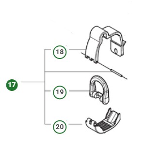 LOOP ASSY i gruppen Reservdelar Röjsågar / Röjsågar Husqvarna 500-serie / Reservdelar Husqvarna 525RX / T hos Motorsågsbutiken (5984055-01)