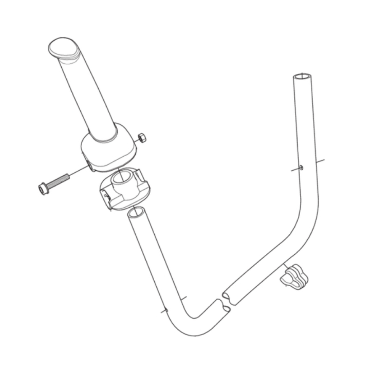 Handlebar comp 525rxt mark ii i gruppen Reservdelar Röjsågar / Röjsågar Husqvarna 500-serie / Reservdelar Husqvarna 525RX / T hos Motorsågsbutiken (5984069-01)