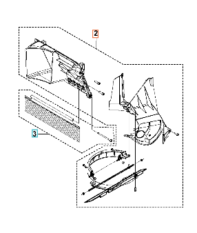 Rear Insert Kit i gruppen  hos Motorsågsbutiken (5984542-01)