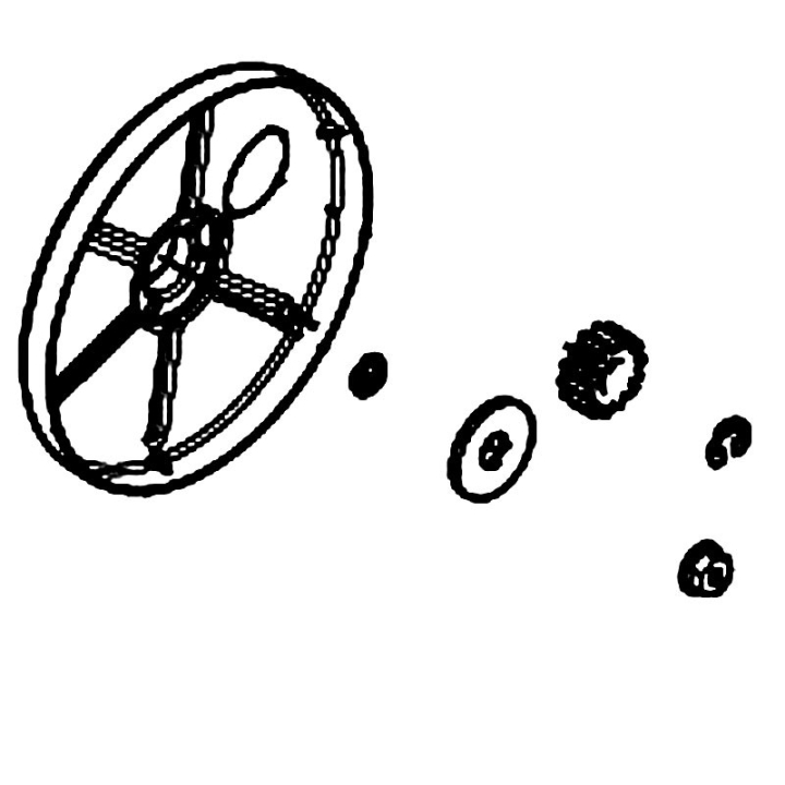 "11"" WHEEL DRIVE KIT8"" WHEEL DR" i gruppen  hos Motorsågsbutiken (5984546-01)