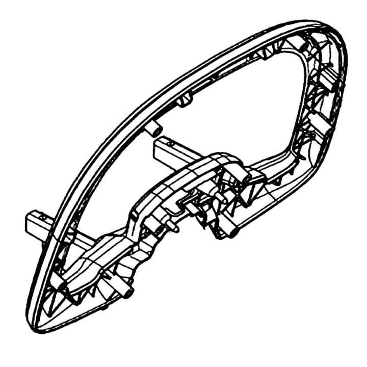Front Handle Cover i gruppen Övriga Reservdelar / Reservdelar Husqvarna Häcksaxar / Reservdelar Husqvarna 522iHDR60 hos Motorsågsbutiken (5984607-01)