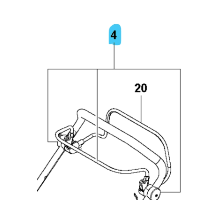BAIL ARM ASSY OPERATOR PRESENC i gruppen  hos Motorsågsbutiken (5985112-01)