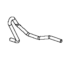 Guide Rem - 4L Hydro, 5L Impe i gruppen Övriga Reservdelar / Reservdelar Husqvarna Snöslungor / Reservdelar Husqvarna ST430T hos Motorsågsbutiken (5986445-01)