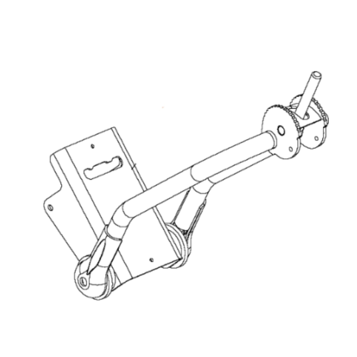 Bracket Hd Bracket Grey Ral 62 i gruppen Övriga Reservdelar / Reservdelar Husqvarna Jordfräsar / Reservdelar Husqvarna TR348 hos Motorsågsbutiken (5986779-01)