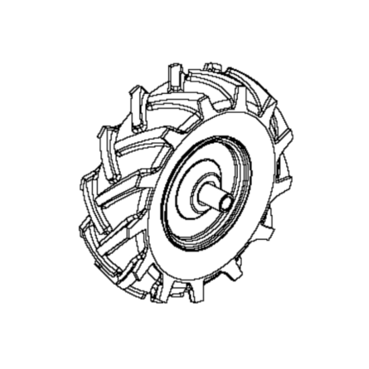 Right Wheel 3,50X6 i gruppen Övriga Reservdelar / Reservdelar Husqvarna Jordfräsar / Reservdelar Husqvarna TR348 hos Motorsågsbutiken (5986785-01)