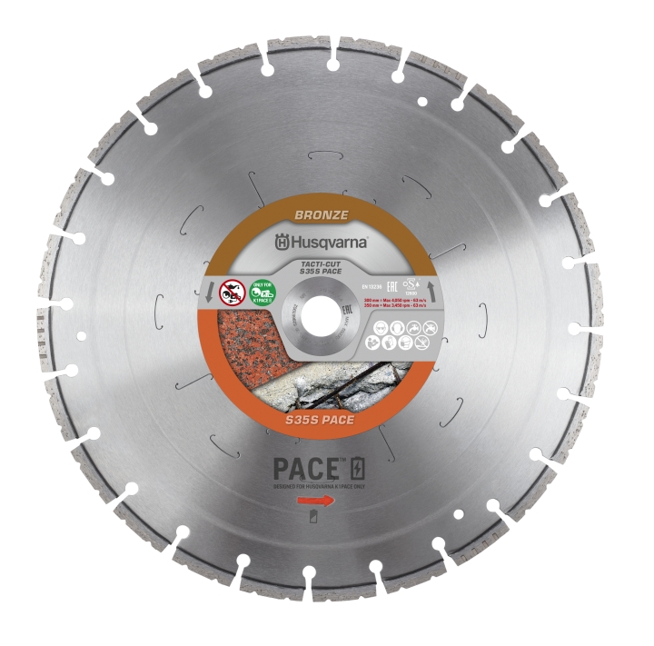 Tacti-cut S35S PACE300 07 25.4 i gruppen Övriga Reservdelar / Reservdelar Husqvarna Motorkap / Reservdelar Husqvarna K1 PACE hos Motorsågsbutiken (5987149-01)