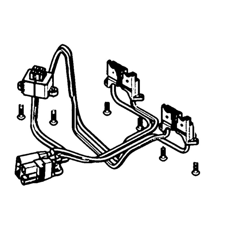 Battery Box Wiring i gruppen  hos Motorsågsbutiken (5987446-01)