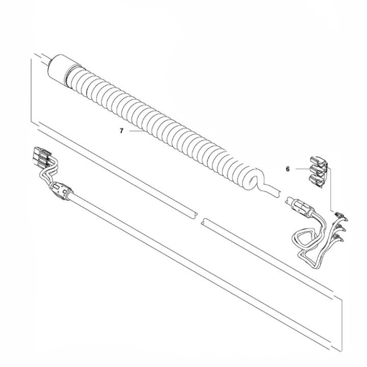 Kablage KPL i gruppen Reservdelar Motorsågar / Husqvarna Motorsågar 500-serie / Reservdelar Husqvarna 536LiPT5 hos Motorsågsbutiken (5987690-01)