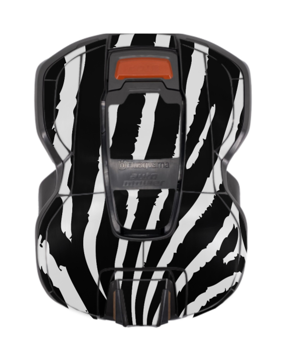 Dekalset Zebra Automower 305 - 2020> i gruppen Skog och Trädgårdsprodukter / Robotgräsklippare / Tillbehör robotgräsklippare hos Motorsågsbutiken (5992949-01)