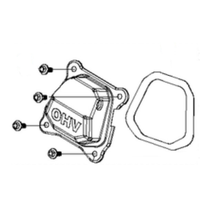 Cylinder cover assy i gruppen  hos Motorsågsbutiken (5993485-71)