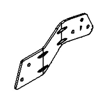 BRACKET RH.FRONT.SUPPORT.BAGGE i gruppen  hos Motorsågsbutiken (5993616-02)