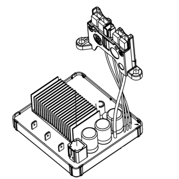 CONTROL UNIT G6.B EMC SHIELDED i gruppen Reservdelar Röjsågar / Röjsågar Husqvarna 300-serie / Reservdelar Husqvarna 325iLK hos Motorsågsbutiken (5996150-02)