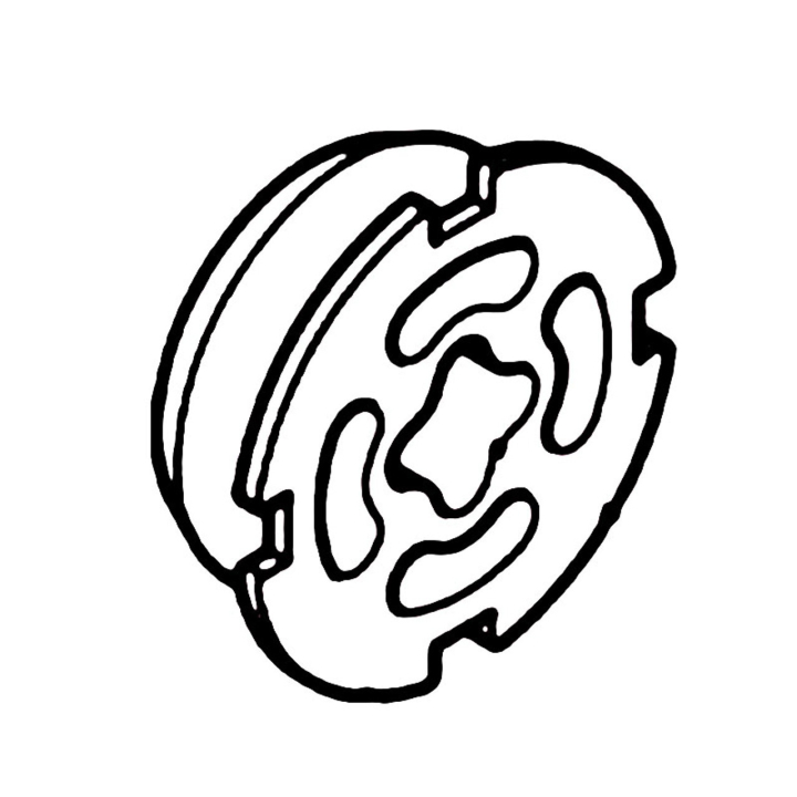 Antivibration Element Hedgetri i gruppen Övriga Reservdelar / Reservdelar Husqvarna Häcksaxar / Reservdelar Husqvarna 522iHDR60 hos Motorsågsbutiken (5997232-01)