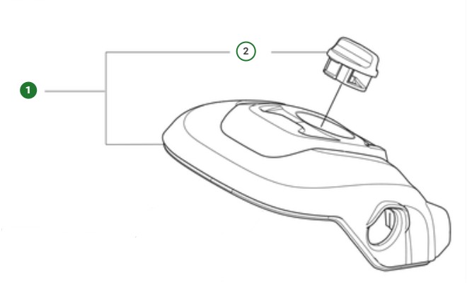 FILTER COVER ASSY 540XP i gruppen Reservdelar Motorsågar / Husqvarna Motorsågar 500-serie / Reservdelar Husqvarna 540 XP Mark III hos Motorsågsbutiken (5998155-01)