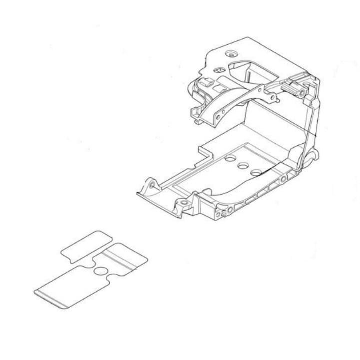 Cylinder Cover Assy 39Cc Husqv i gruppen Reservdelar Motorsågar / Husqvarna Motorsågar 500-serie / Reservdelar Husqvarna T540XP Mark III hos Motorsågsbutiken (5998157-01)