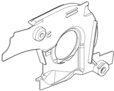 COVER PUMP HUSQVARNA i gruppen Reservdelar Motorsågar / Husqvarna Motorsågar 500-serie / Reservdelar Husqvarna T540XP Mark III hos Motorsågsbutiken (5998168-01)