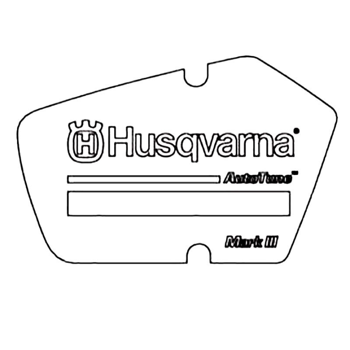 Decal Starter, T540Xp Mark Iii i gruppen Reservdelar Motorsågar / Husqvarna Motorsågar 500-serie / Reservdelar Husqvarna T540XP Mark III hos Motorsågsbutiken (5998214-02)