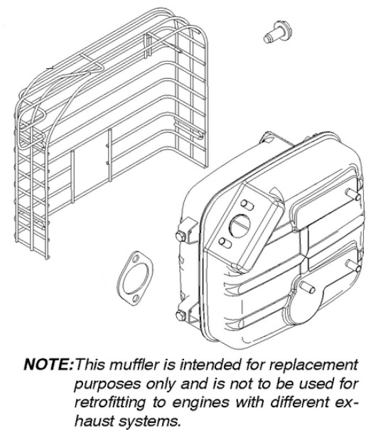 LJUDDÄMPARE i gruppen  hos Motorsågsbutiken (793701)