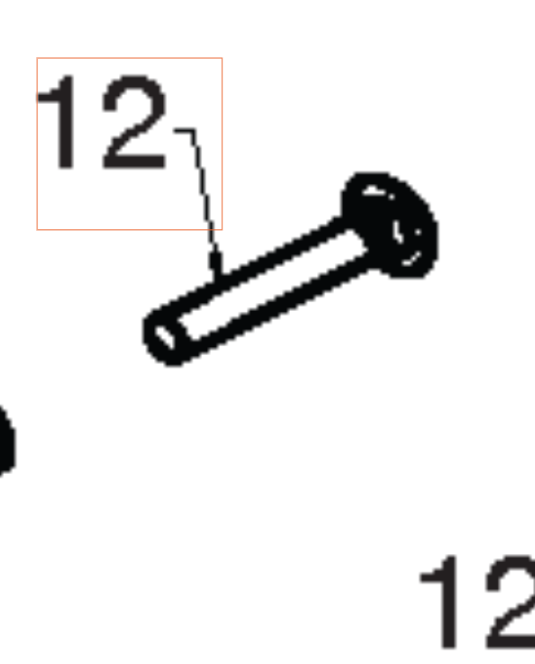 Bult i gruppen Övriga Reservdelar / Reservdelar Husqvarna Snöslungor / Reservdelar Husqvarna 276EP hos Motorsågsbutiken (8721206-18)