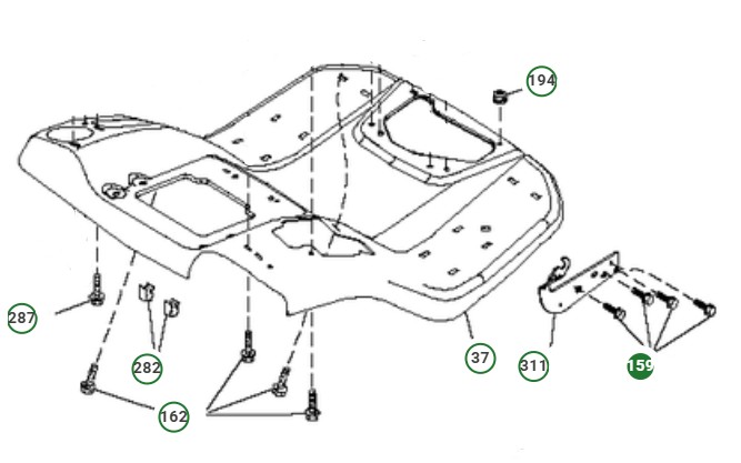 Vagnsbult 3/8-16X1 3/4 i gruppen hos Motorsågsbutiken (8721406-14)