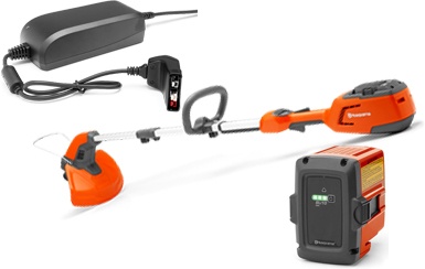 Husqvarna 115iL Batteri Trimmer inkl BLi10 & QC80 i gruppen Skog och Trädgårdsprodukter / Grästrimmers / Batteridrivna Grästrimmers hos Motorsågsbutiken (9670988-02)