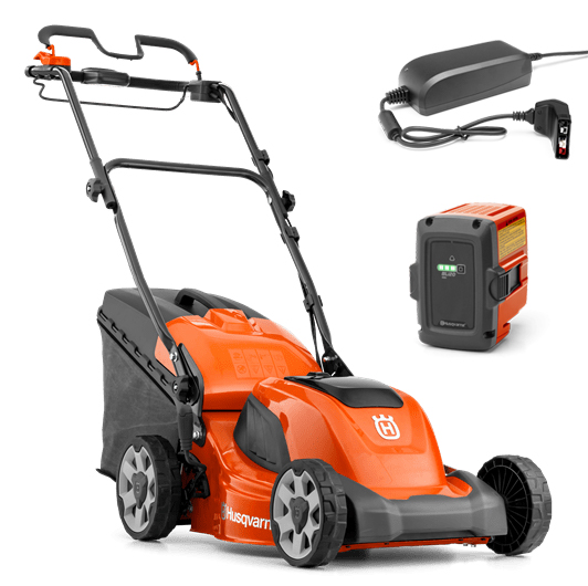 Husqvarna LC 141iV Batterigräsklippare inkl BLi20 & QC80 i gruppen Skog och Trädgårdsprodukter / Gräsklippare / Batteri Gräsklippare hos Motorsågsbutiken (9670992-02)