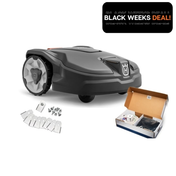 Husqvarna Automower® 310 Mark II Startpaket i gruppen Skog och Trädgårdsprodukter / Robotgräsklippare / Husqvarna Automower® hos Motorsågsbutiken (9705267)