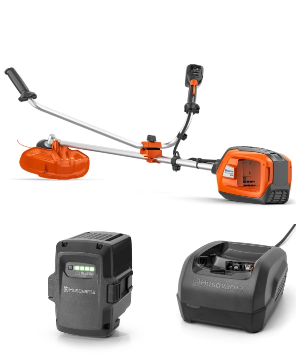 Husqvarna 325iR Batteriröjsågspaket i gruppen Skog och Trädgårdsprodukter / Grästrimmers / Batteridrivna Grästrimmers hos Motorsågsbutiken (9705669)