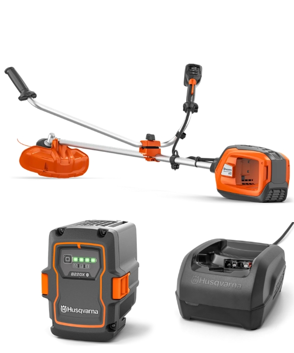 Husqvarna 325iR Batteriröjsågspaket i gruppen Skog och Trädgårdsprodukter / Grästrimmers / Batteridrivna Grästrimmers hos Motorsågsbutiken (9705669)