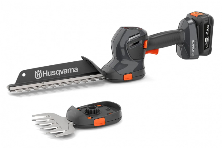 Husqvarna Aspire™ S20 Busk-/Grässax - med batteri och laddare i gruppen Skog och Trädgårdsprodukter / Husqvarna Aspire™ 18v / Trädgårdsmaskiner hos Motorsågsbutiken (9707166-04)