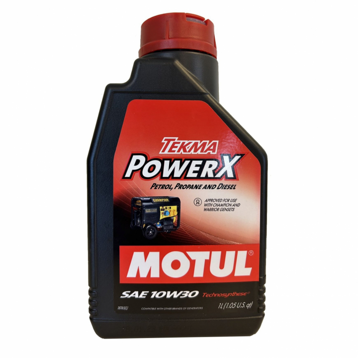 Tekma Power X Elverksolja 10W30 - 1 liter i gruppen Anläggning / Elverk / Champion Elverk / Champion Elverk hos Motorsågsbutiken (OL-111573)