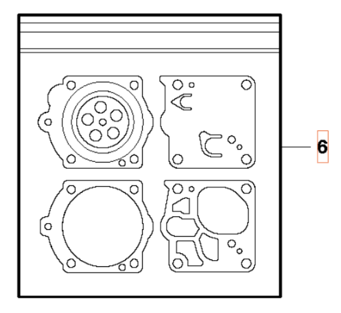 GASKET KIT CARBURETTOR