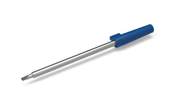 Screwdriver carburettor blue -
