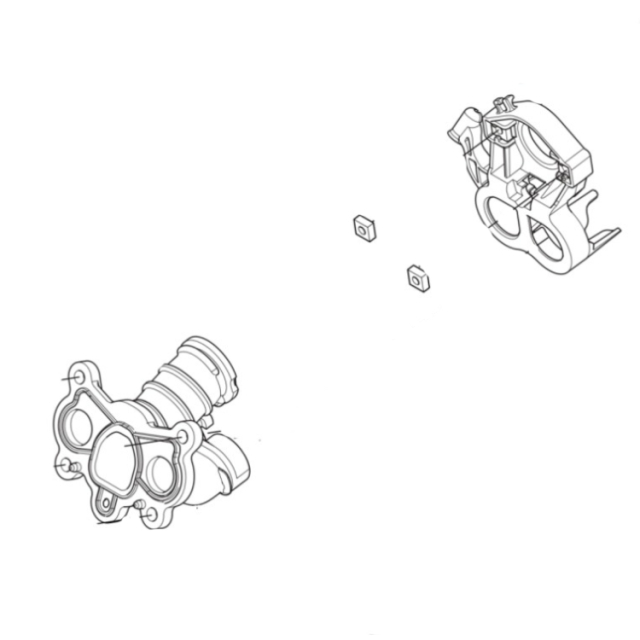 INLET PIPE ASSY RAVEN STANDARD