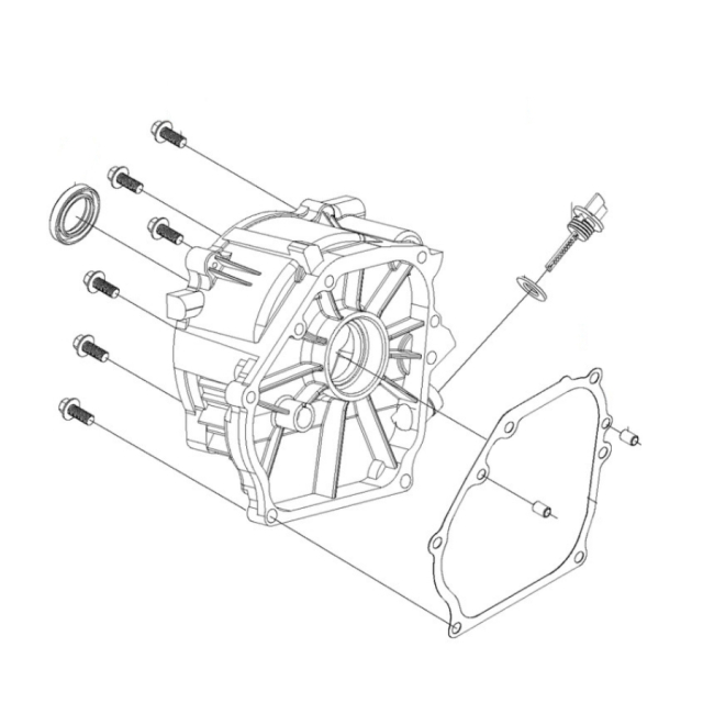 Cover kit crankcase