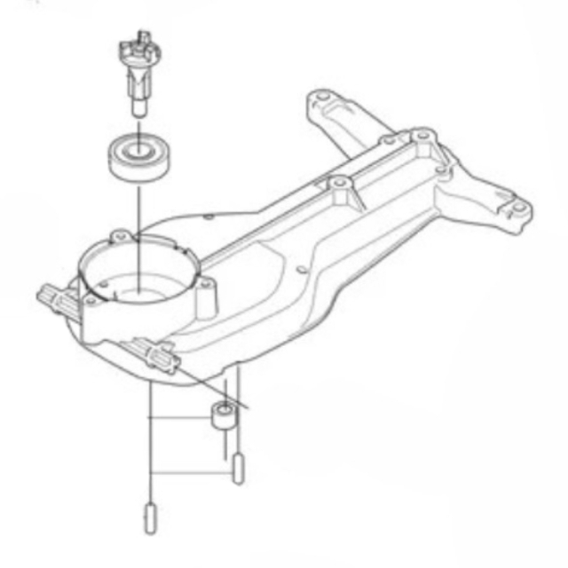 GEARBOX ASSY AGATON 300WP