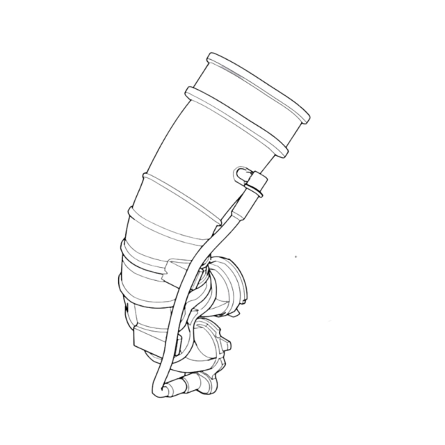 INLET PIPE ASSY AIR FILTER