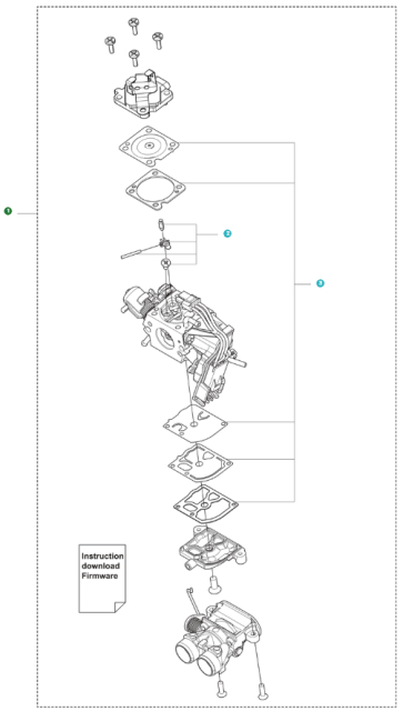 CARBURETTOR KIT 560/562MKII