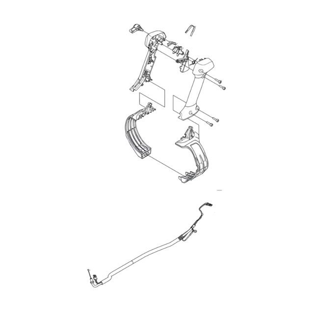 THROTTLE CONTROL ASSY RIGHT HA