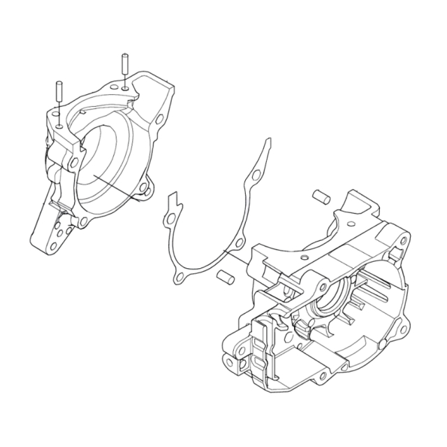CRANKCASE KIT 590BTS/BFS
