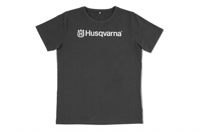 Husqvarna T-Shirt Mörkgrå