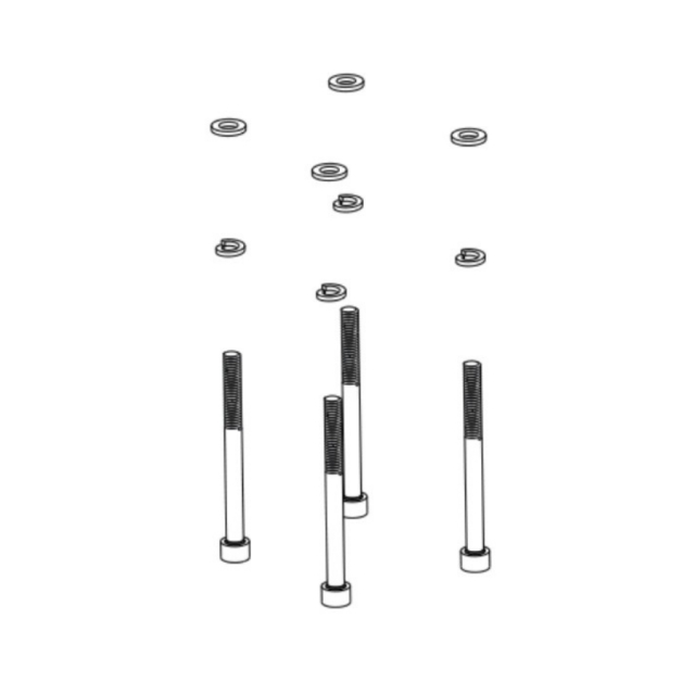 SCREW M6X70 DIN 912 4PCS