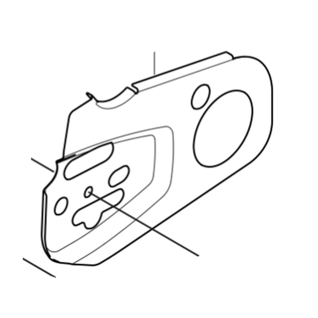 Kedjeledarplåt small sms