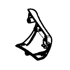 Nose Bullhorn Right Orang 5748107-05