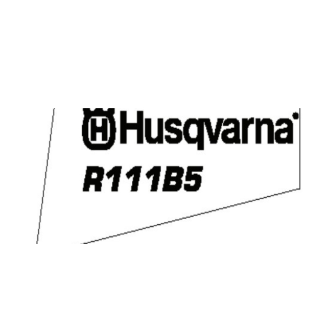 Dekal Husqvarna R111B5