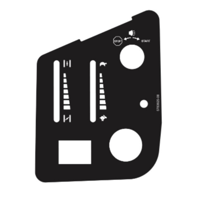 Dekal Kontrollpanel