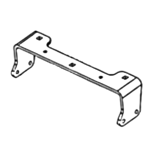 Bracket deck drawbar mount bla
