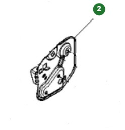 Handlebar Bracket 2Pos Adj, Rh